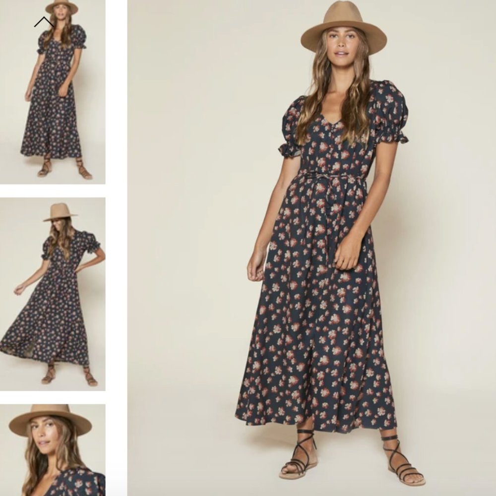 Kira Dress Night Esalen Bloom Outerknown Size smal